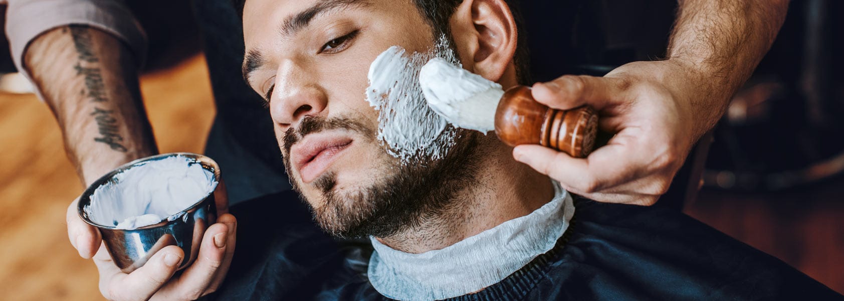 Traditional Barber Face Shave